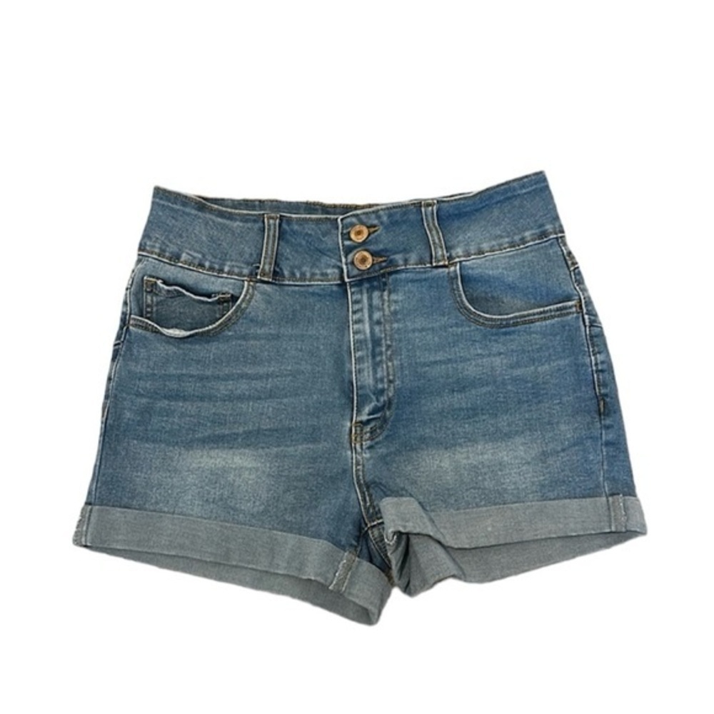 FOREVER 21 | high rise denim shorts